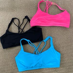 Lululemon free to be bra set
